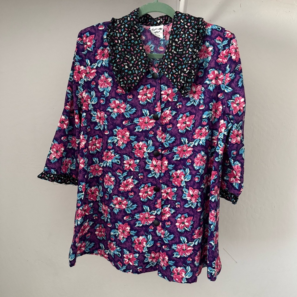 Bundle 3 for 50% off 1980s Multi-Print Retro Jacket